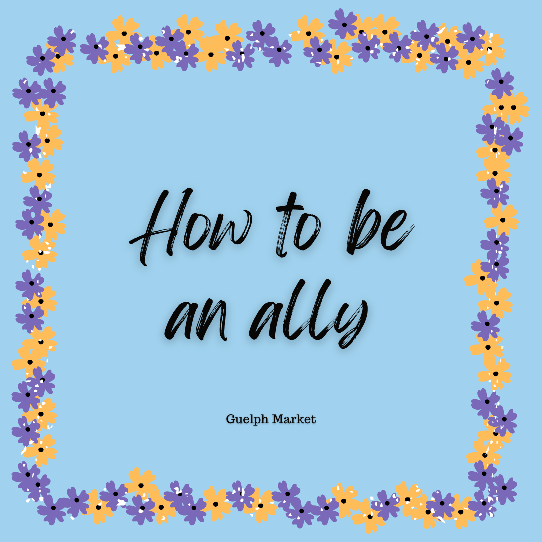 How to be an Ally - just do your BEST.