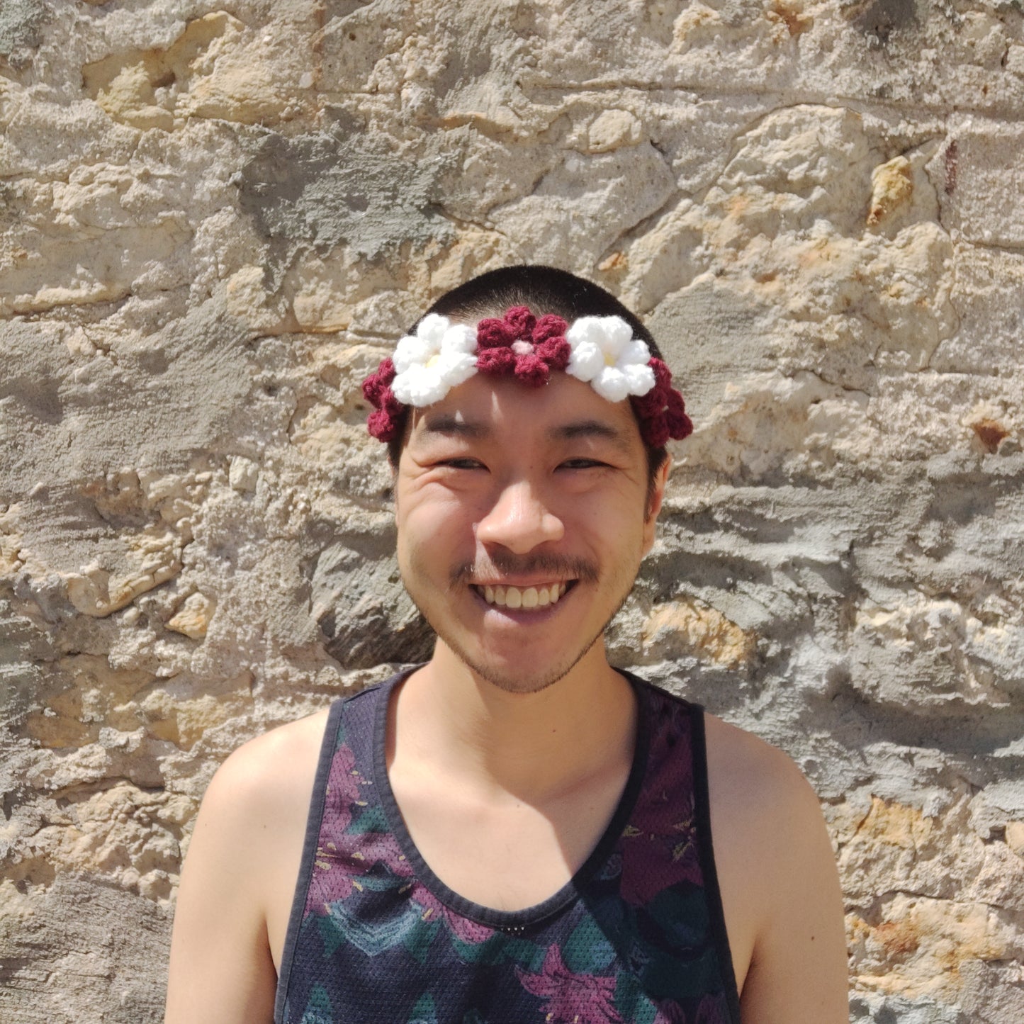 Crochet Floral Headband #11