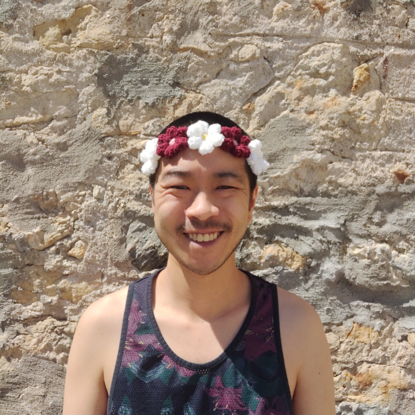Crochet Floral Headband #11