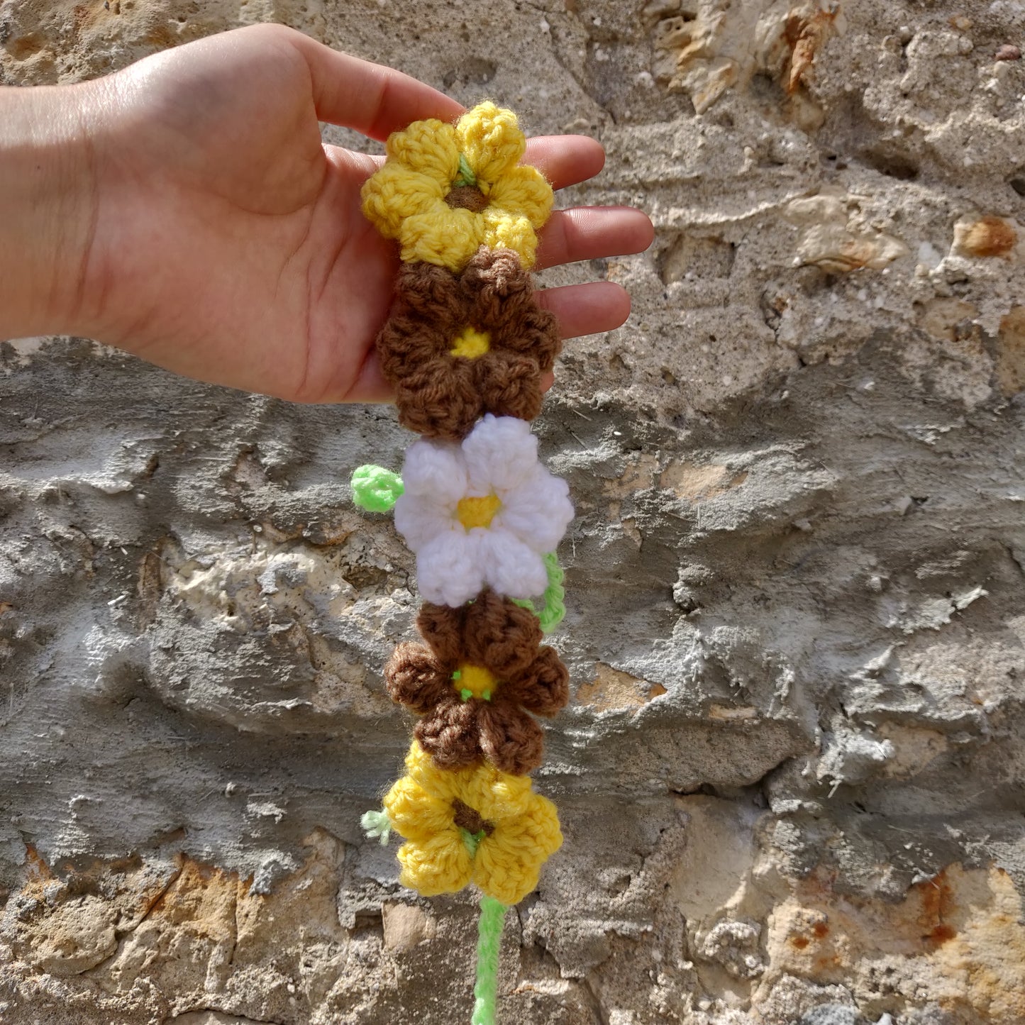 Crochet Floral Headband #12