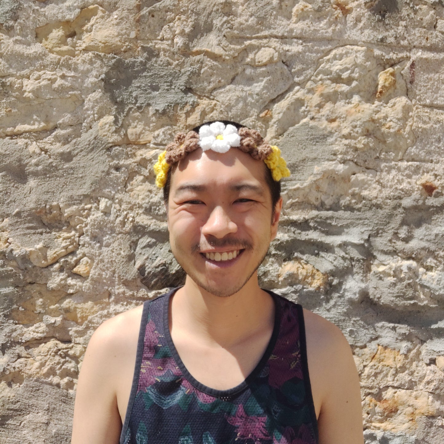 Crochet Floral Headband #12
