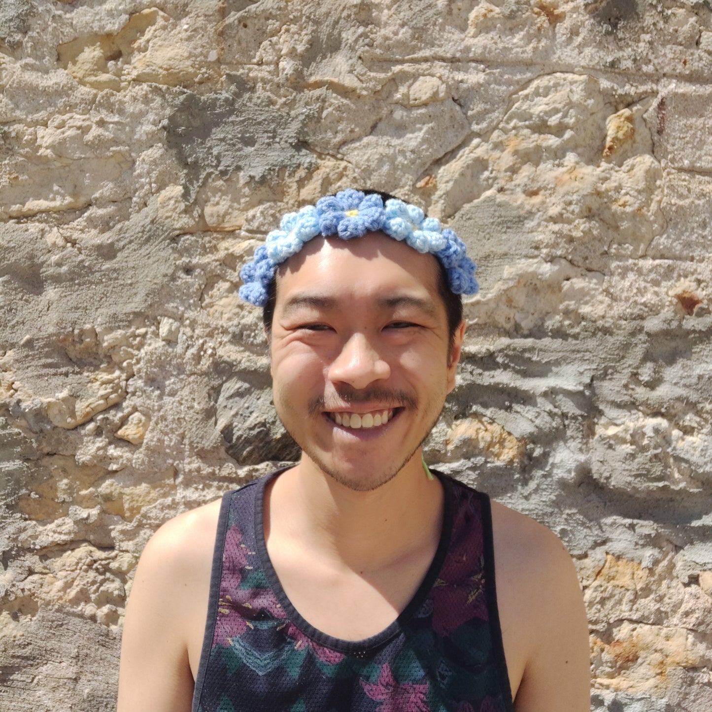 Crochet Floral Headband #13
