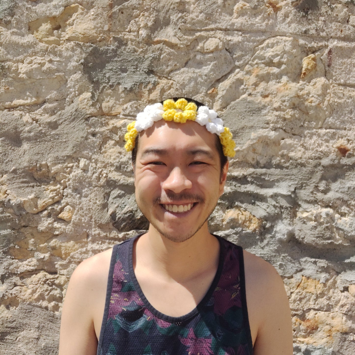 Crochet Floral Headband #14