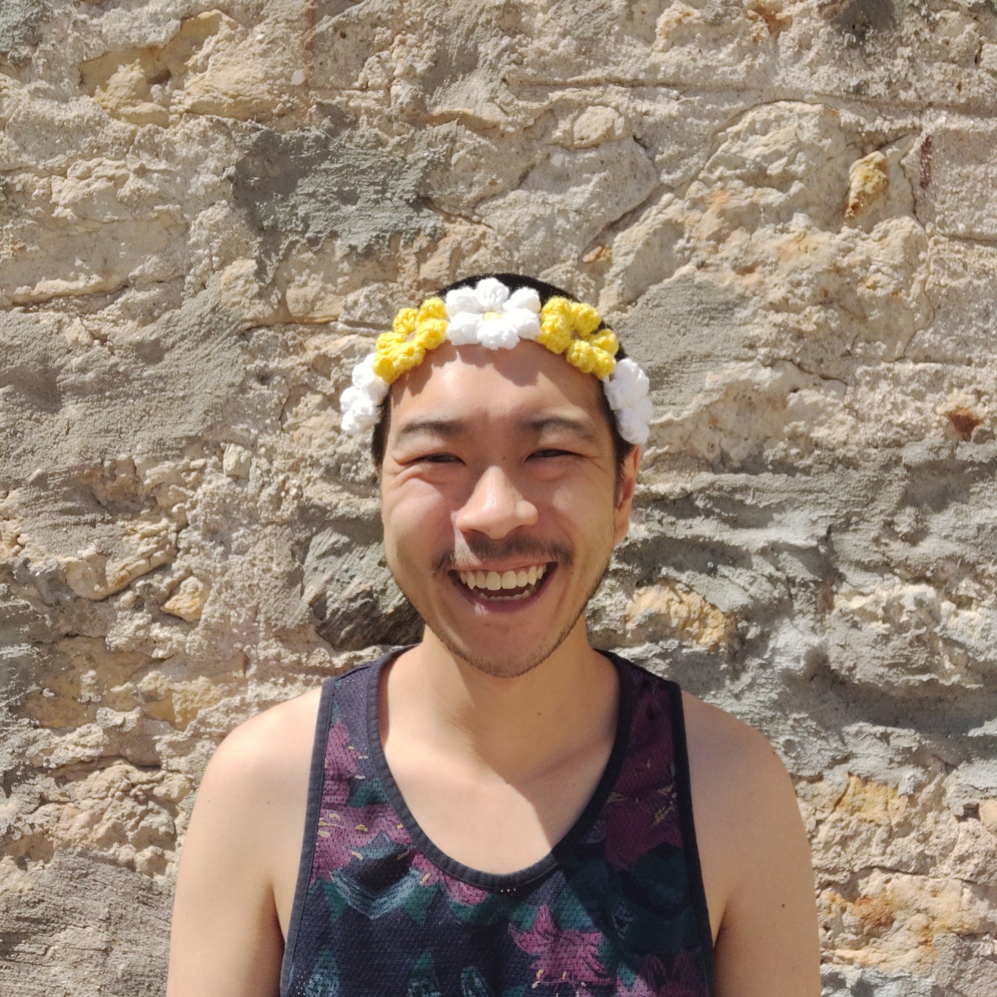 Crochet Floral Headband #14