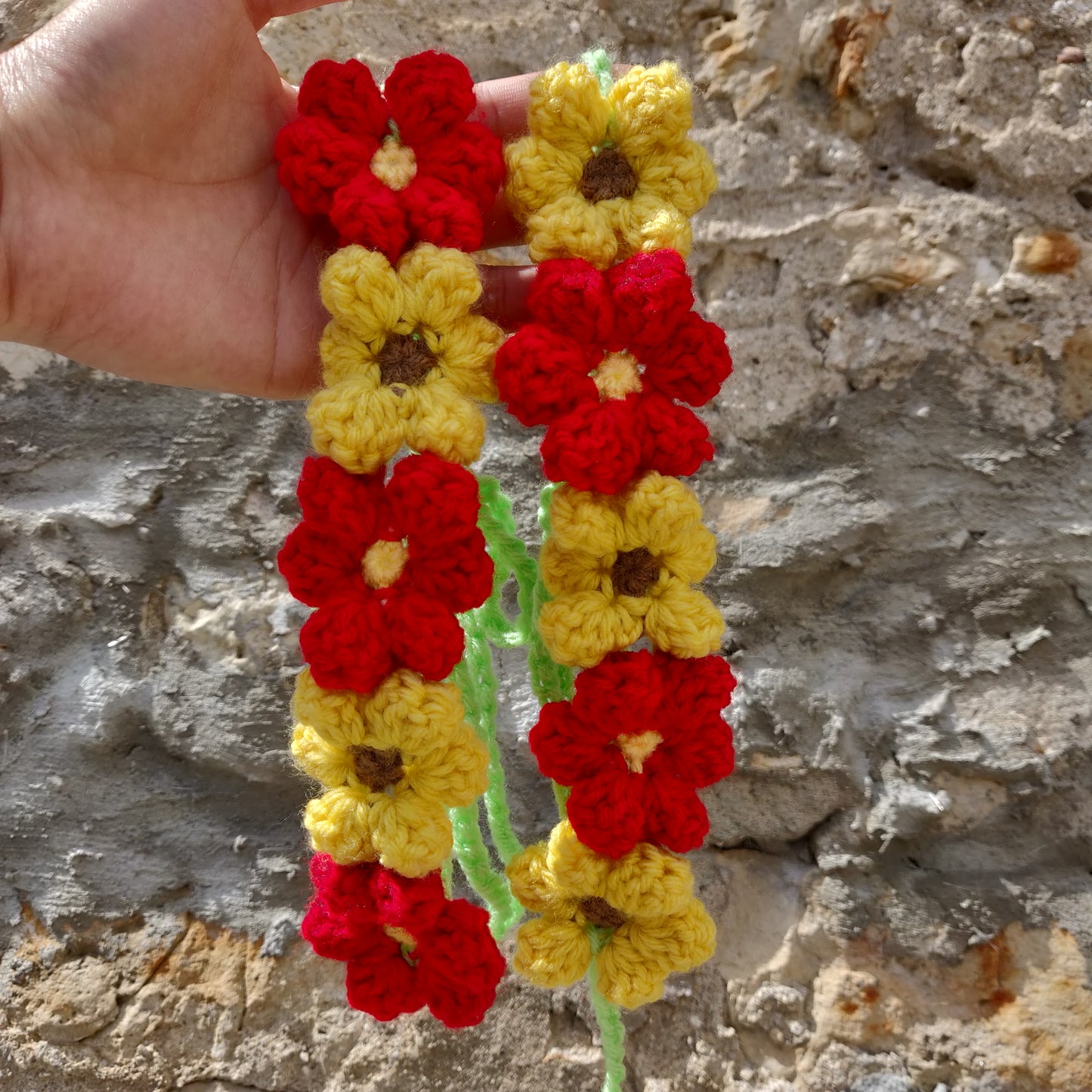 Crochet Floral Headband #15