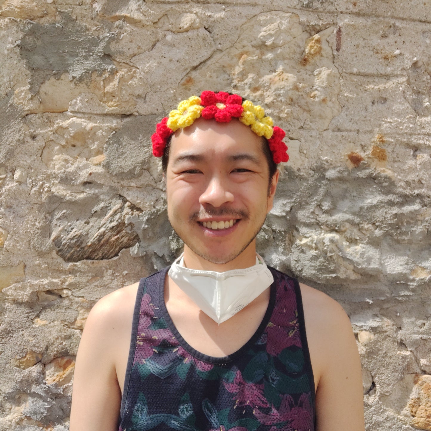 Crochet Floral Headband #15