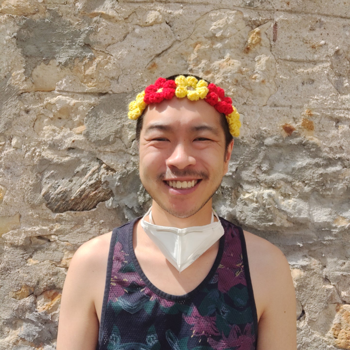 Crochet Floral Headband #15