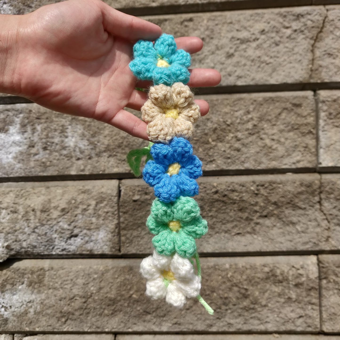 Crochet Floral Headband #17