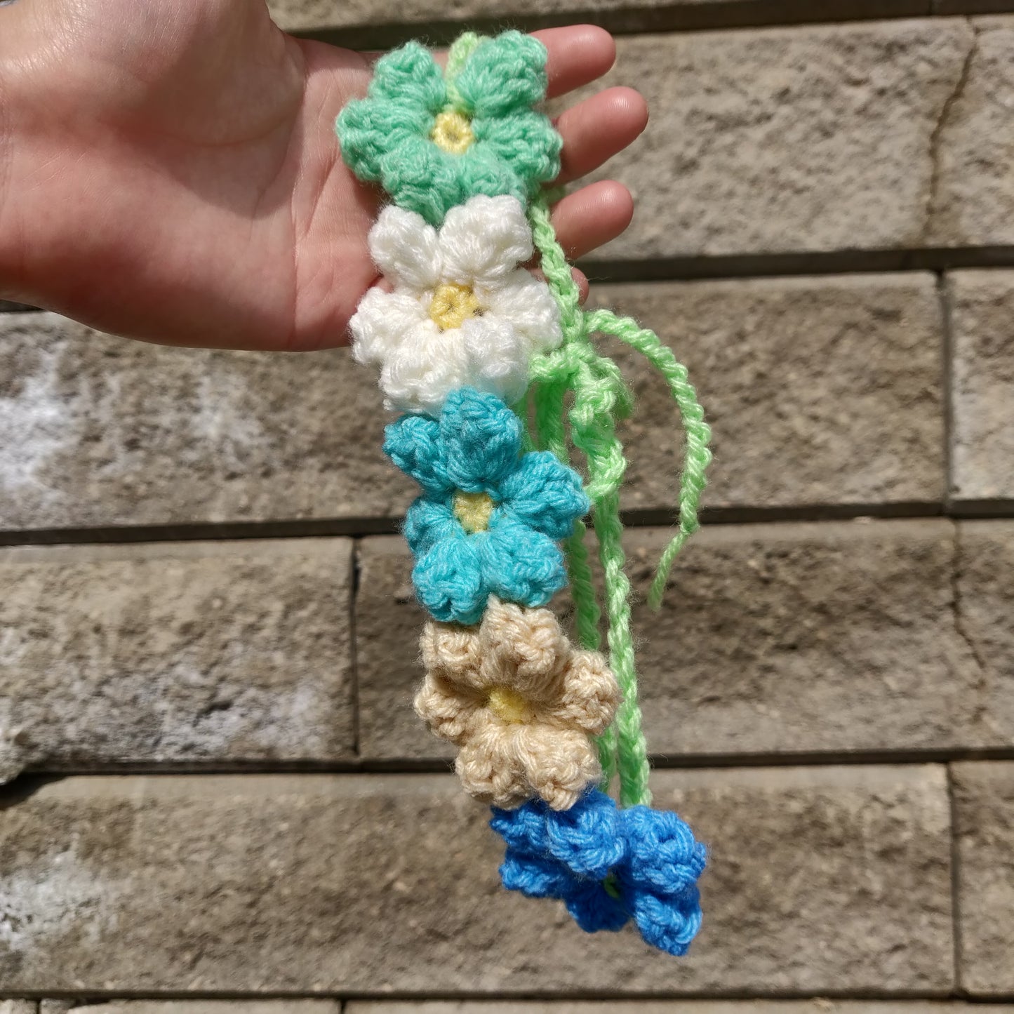 Crochet Floral Headband #17