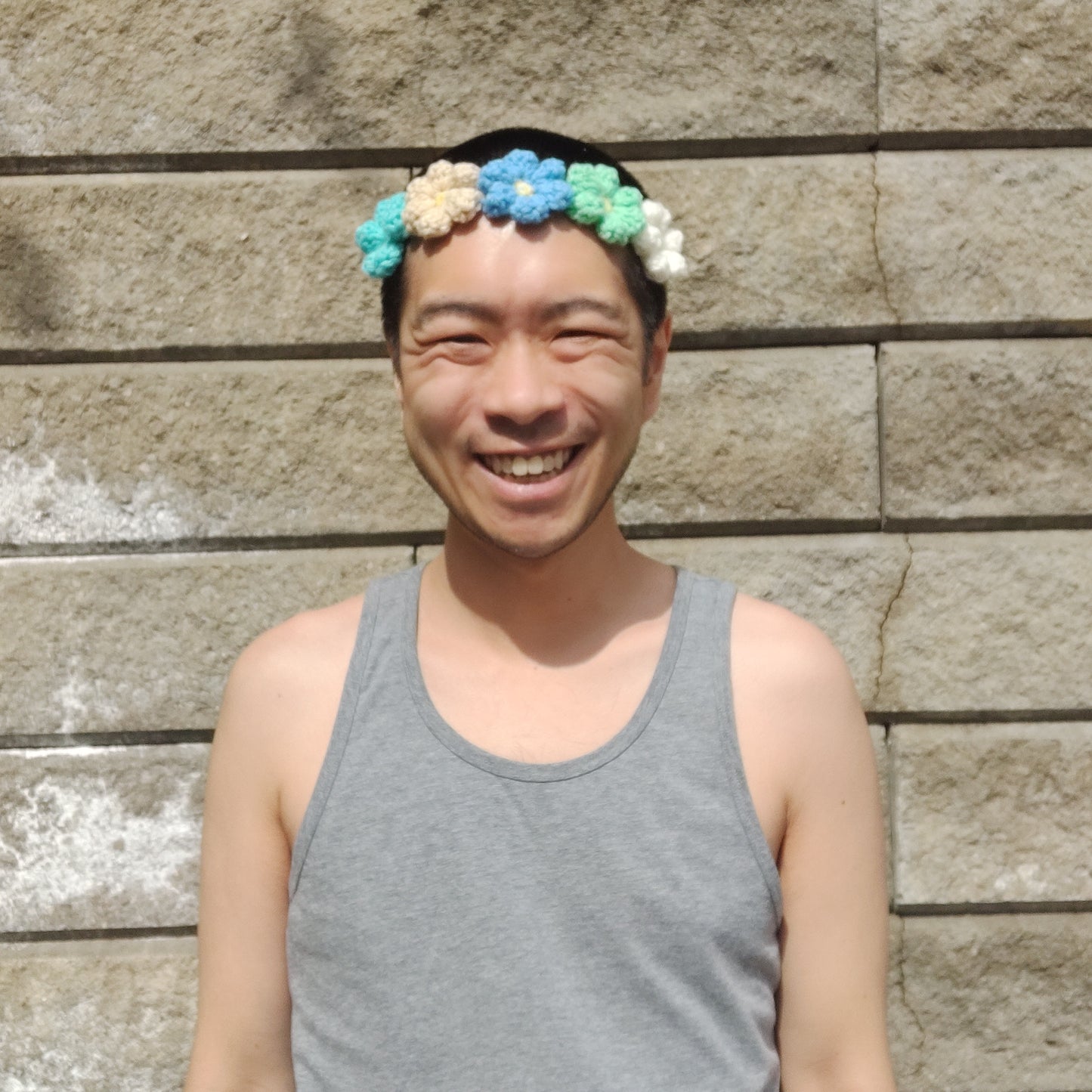 Crochet Floral Headband #17