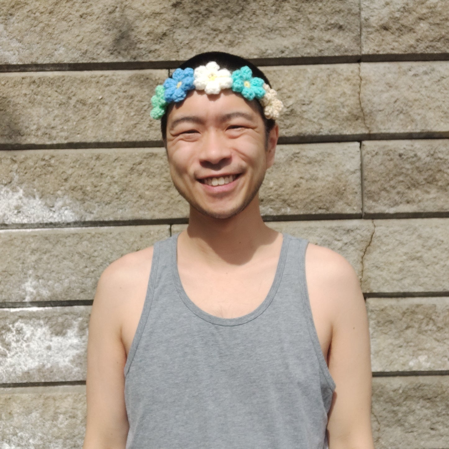 Crochet Floral Headband #17