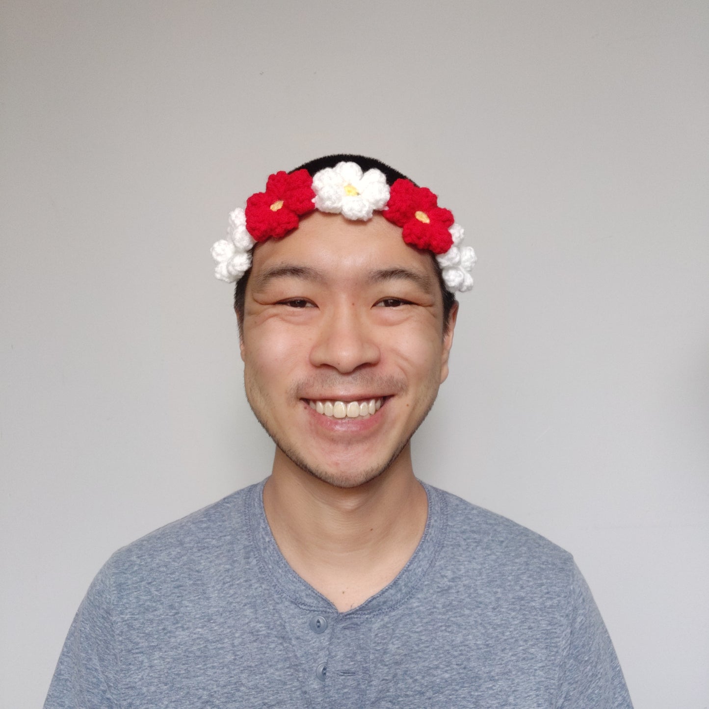 Crochet Floral Headband #32