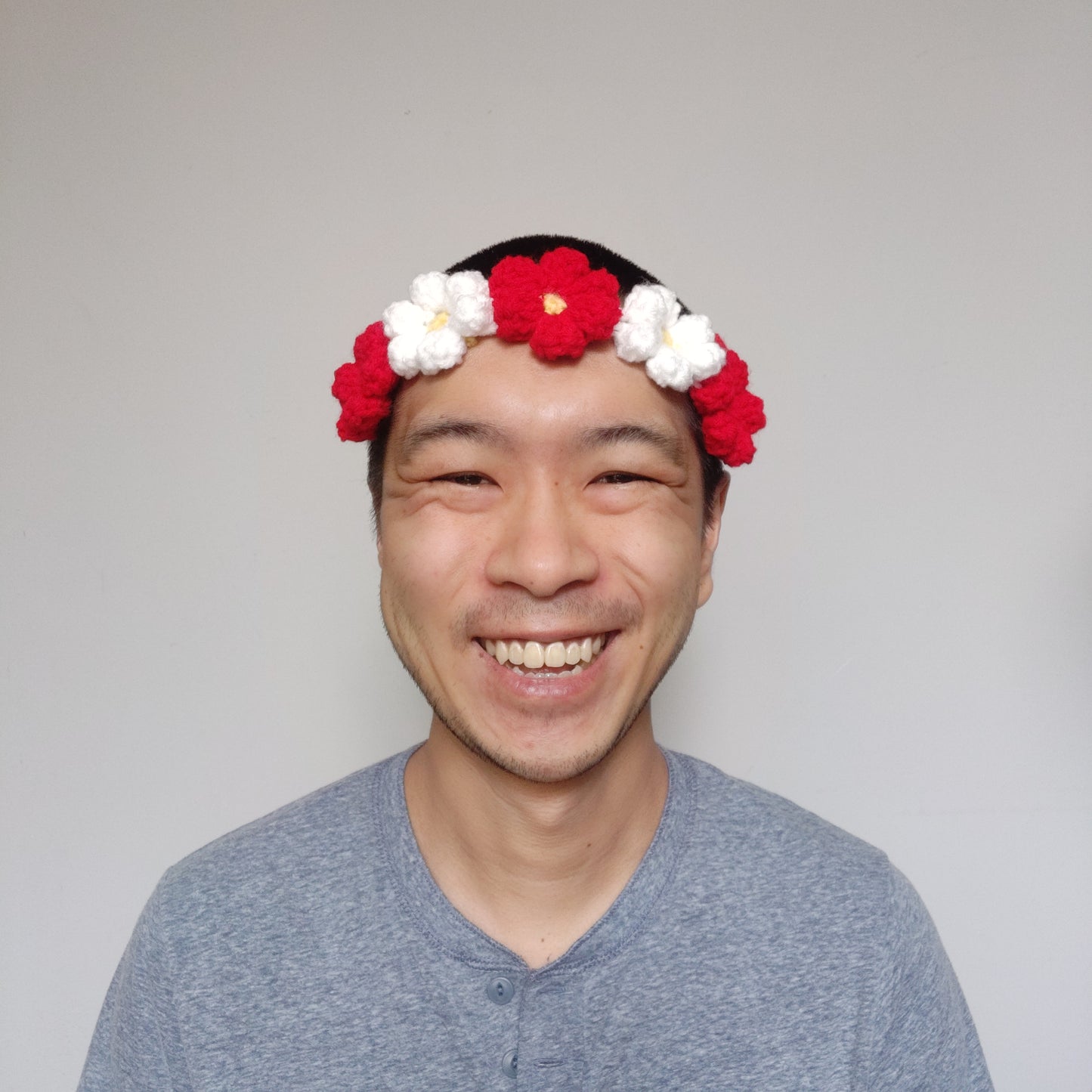 Crochet Floral Headband #32
