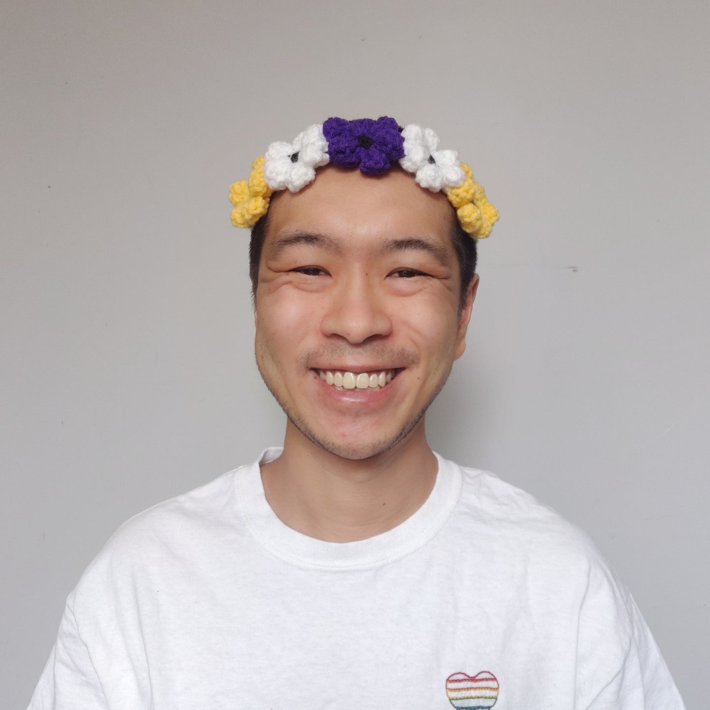 Crochet Floral Headband #36