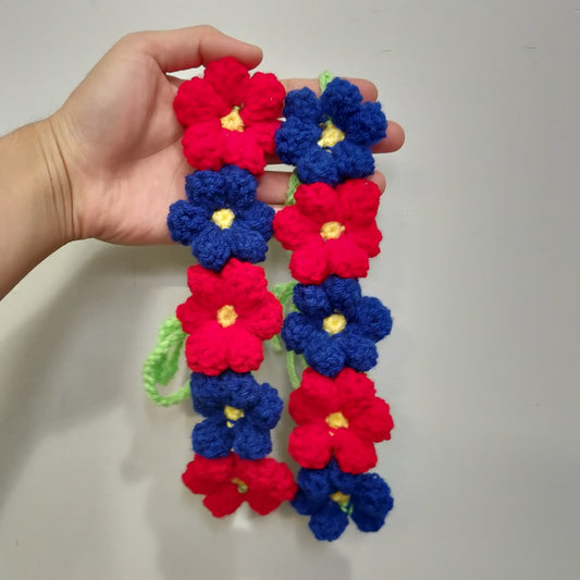 Crochet Floral Headband #38