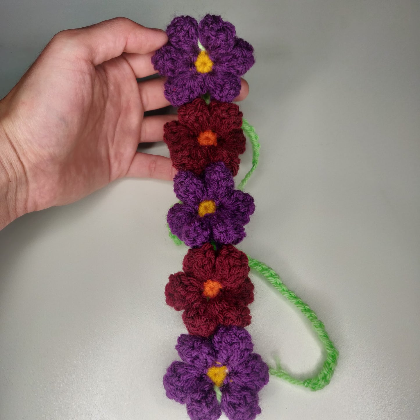 Crochet Floral Headband #6