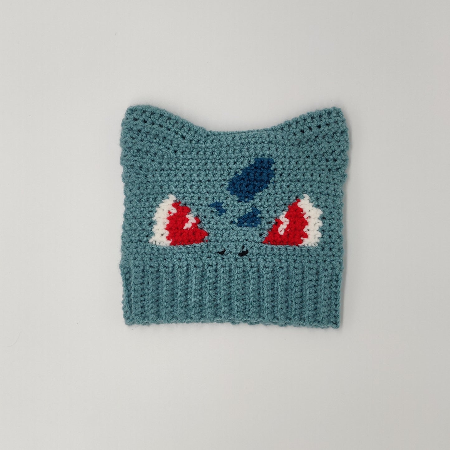 Bulbasaur Crochet Beanie [Handmade]