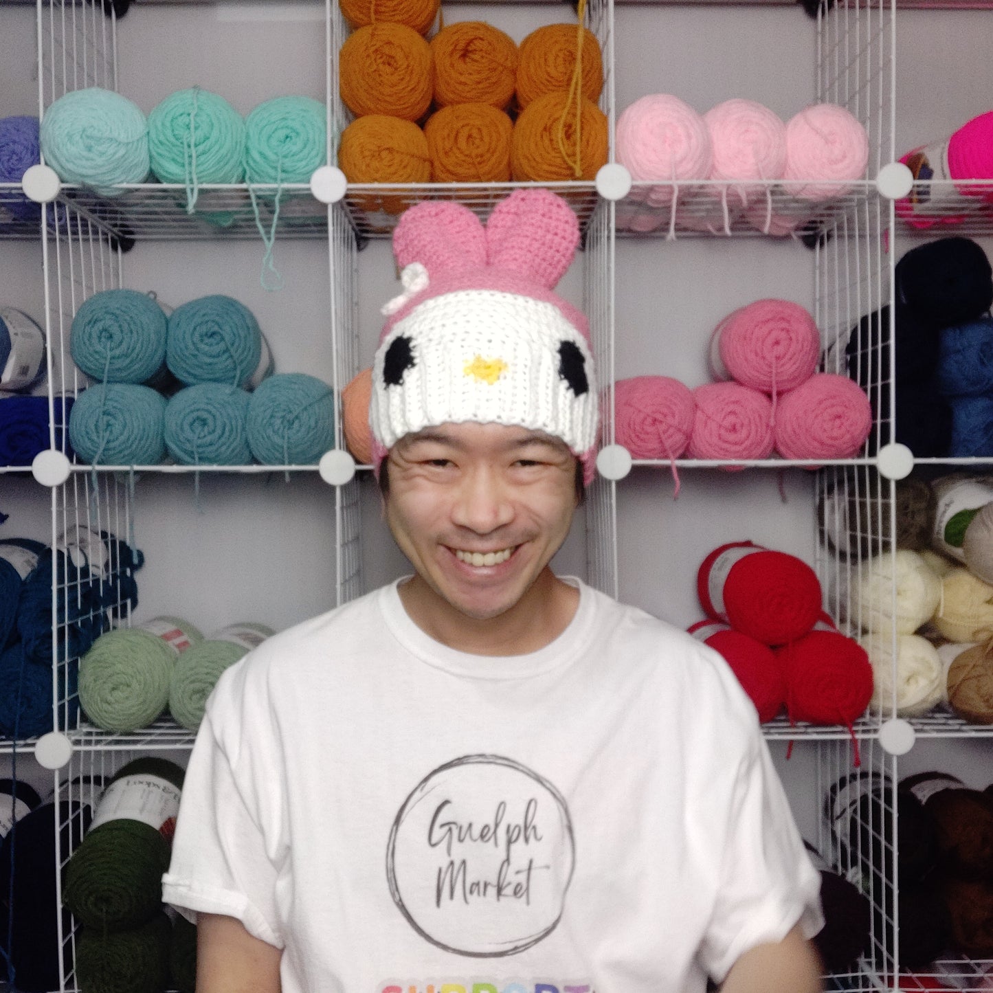 My Melody Crochet Beanie [Handmade]