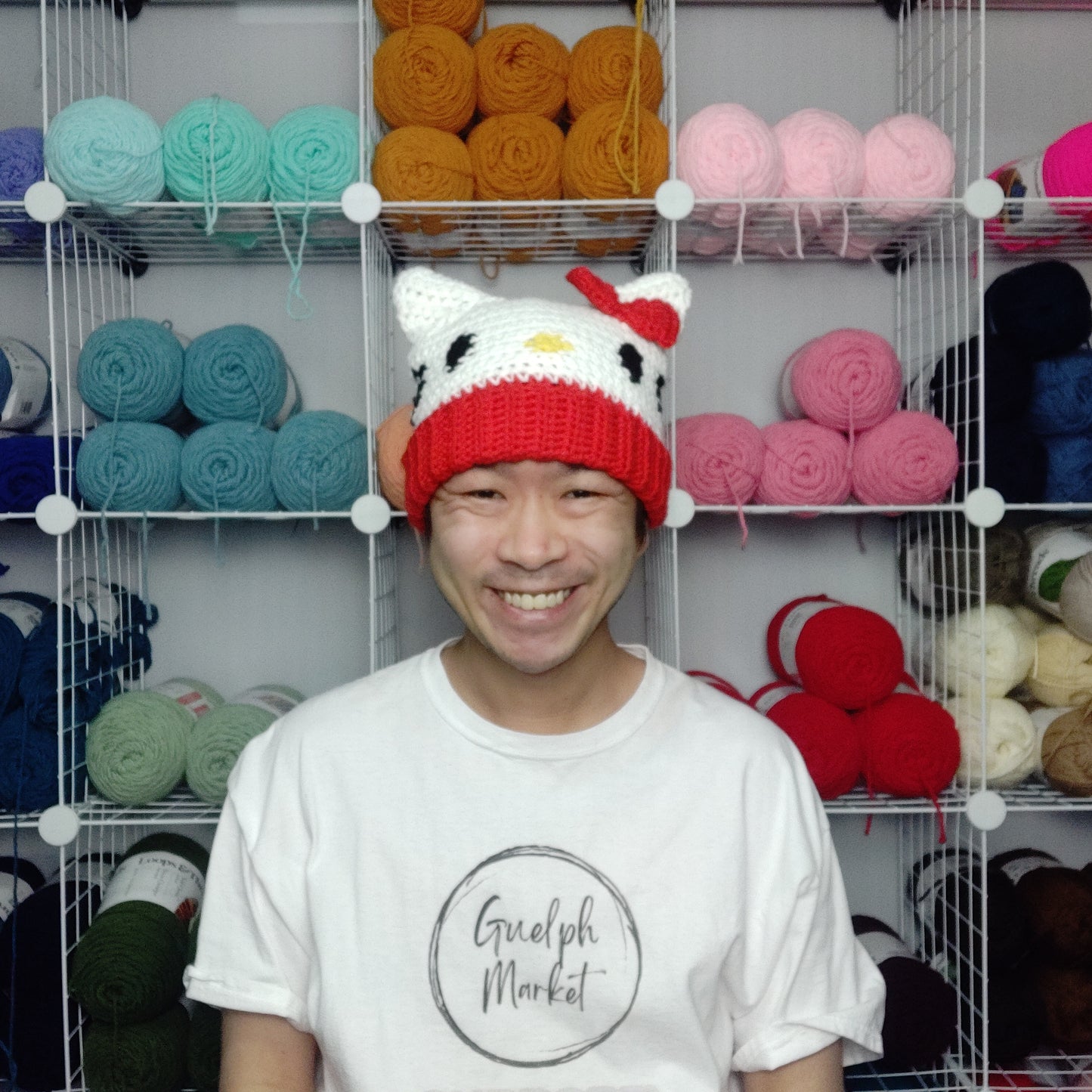 Sanrio Beanie Crochet Pattern - Hello Kitty [Digital Pattern]