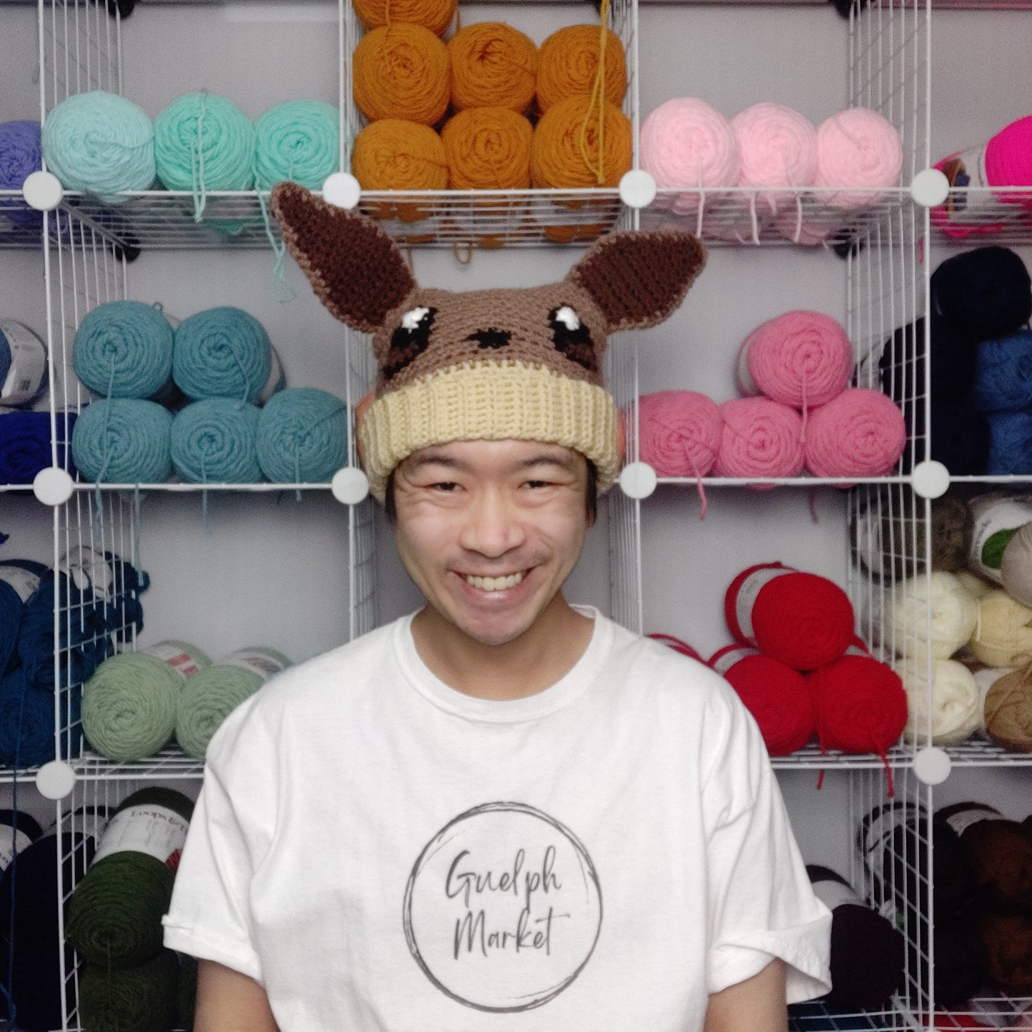 Pokemon Beanie Crochet Pattern - Eevee [Digital Pattern]