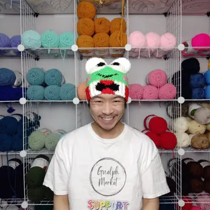 Sanrio Beanie Crochet Pattern - Keropi [Digital Pattern]