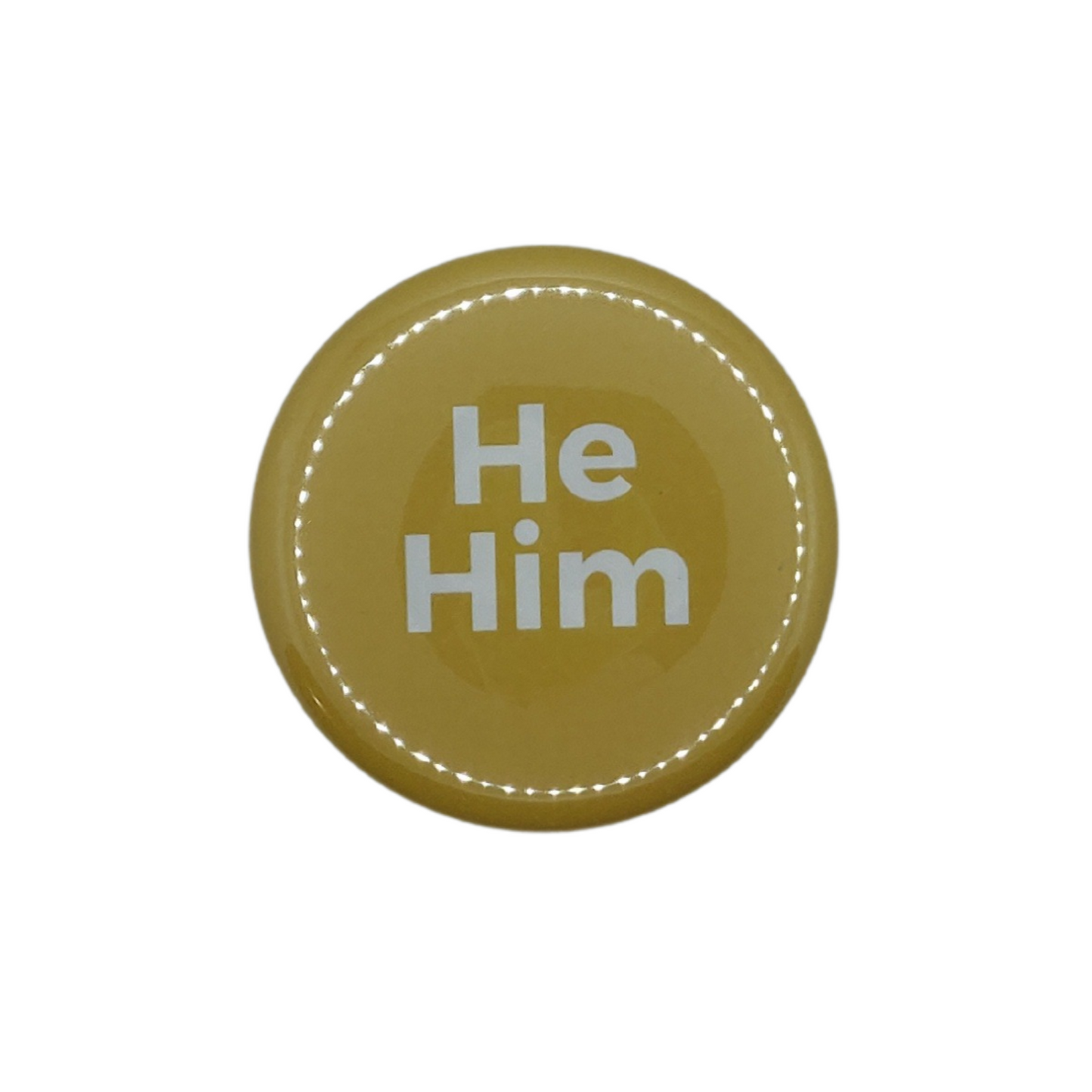 2" Pronoun button - They She He