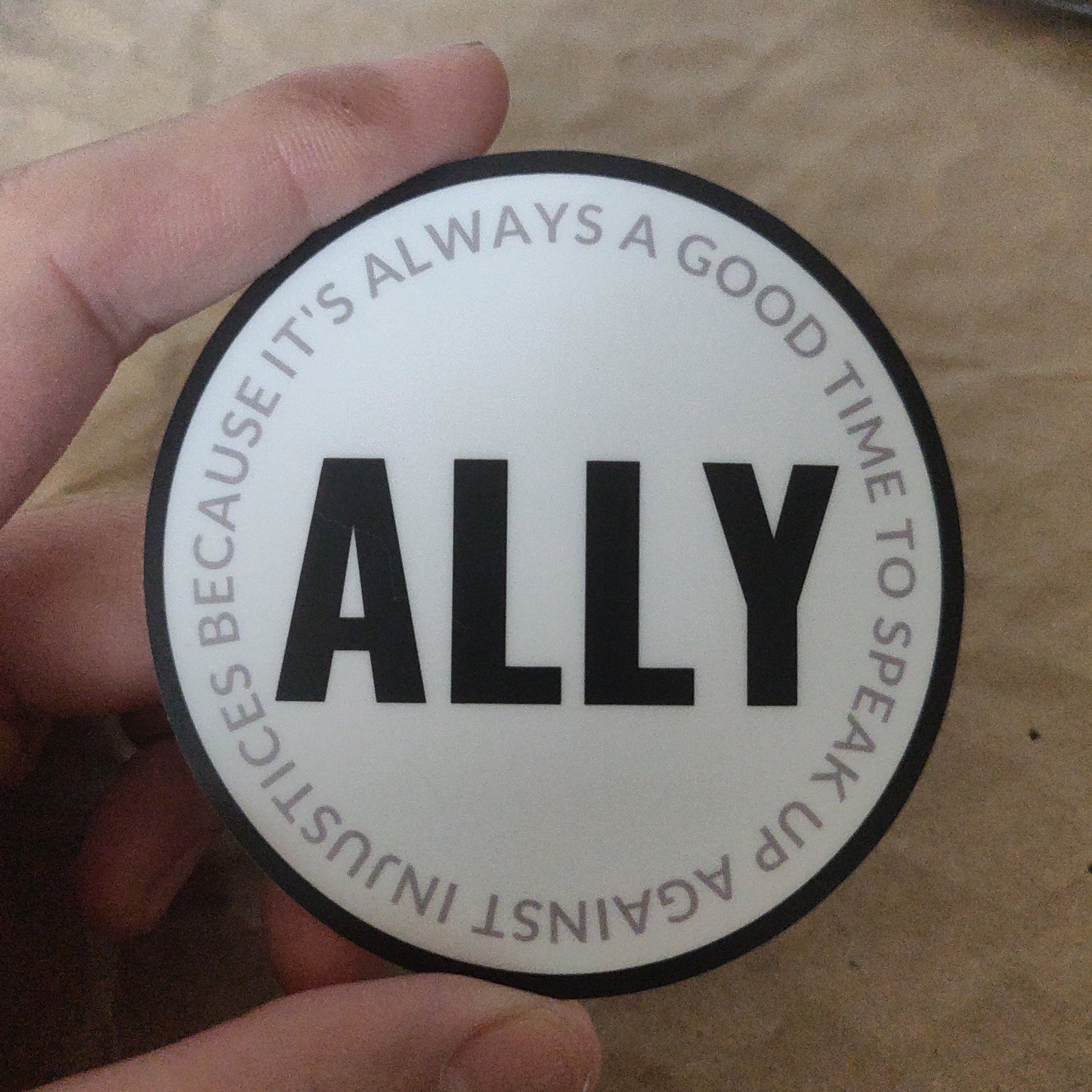 Ally Sticker