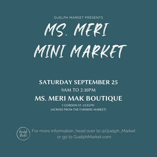 Ms. Meri Mini Market - September 25