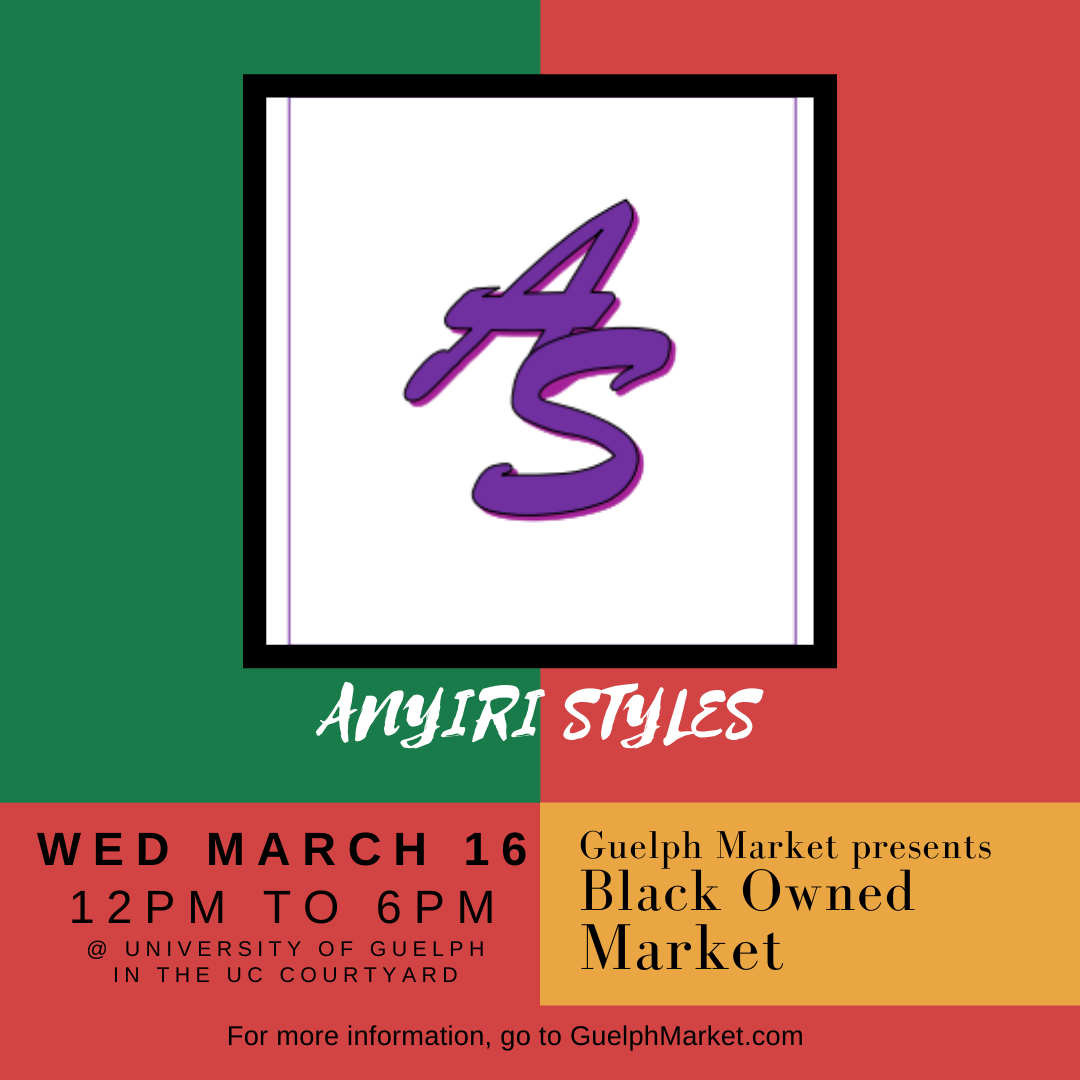 Black Owned Market Vendor - Anyiri Styles