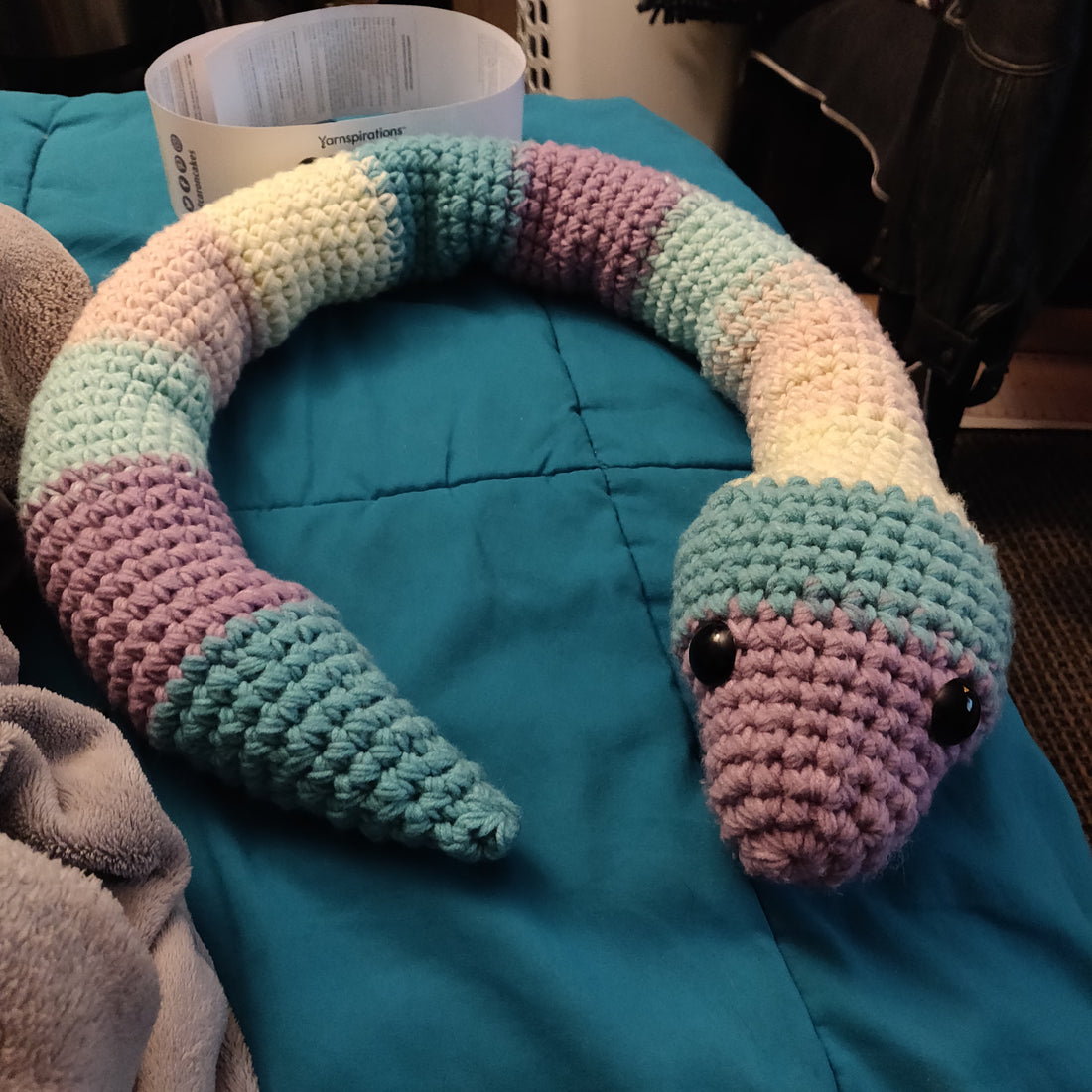 Snake Amigurumi free crochet pattern