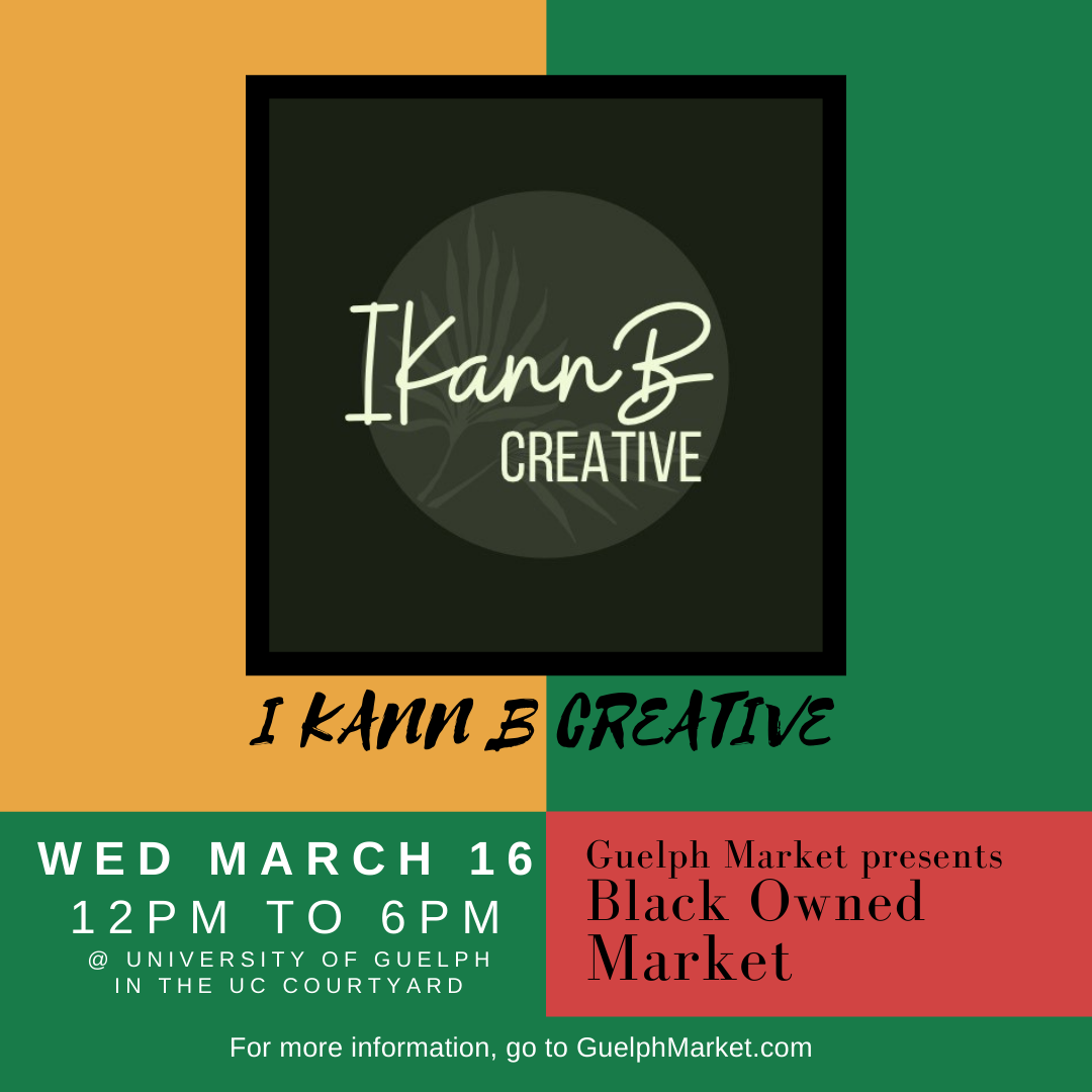 Black Owned Market Vendor - IKannB Creative