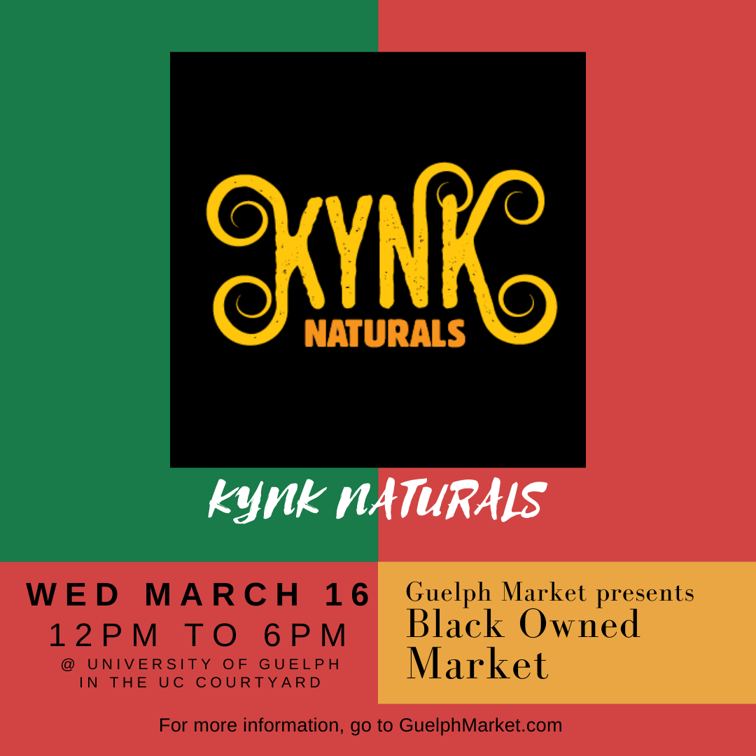 Black Owned Market Vendor - Kynk Naturals