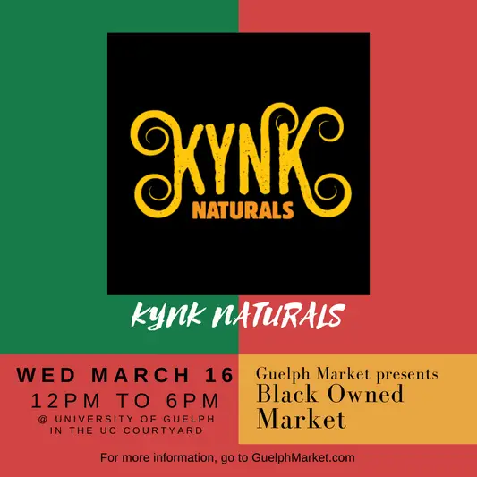 Black Owned Market Vendor - Kynk Naturals