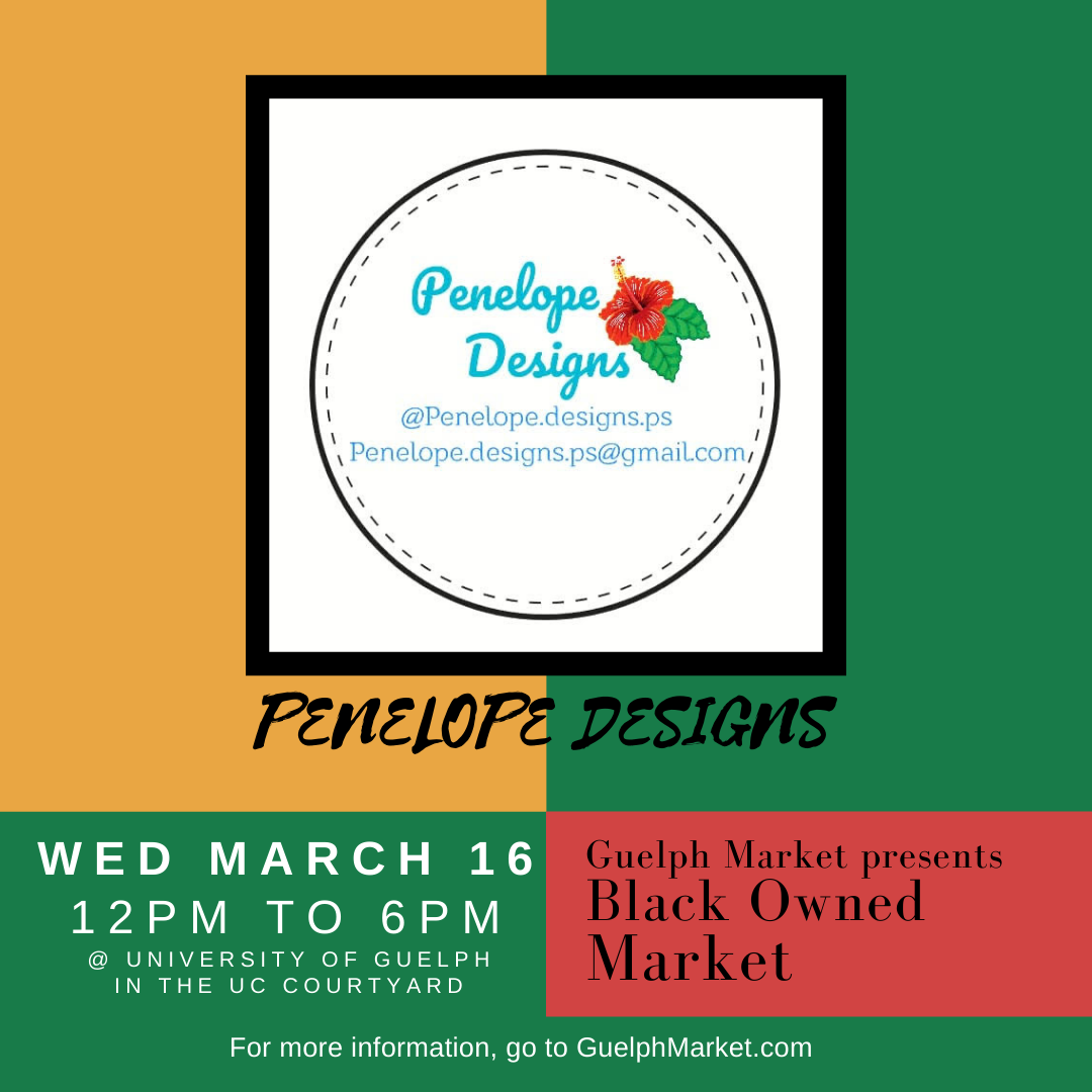 Black Owned Market Vendor - Penelope Designs