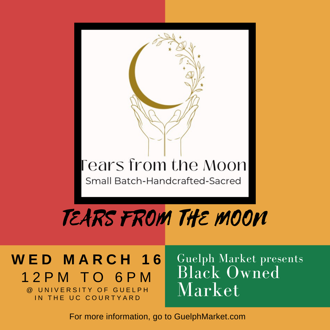 Black Owned Market Vendor - Tears from the Moon