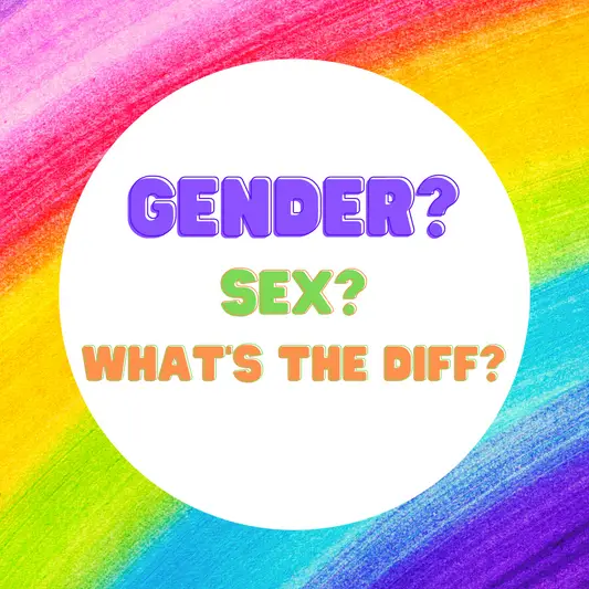 Gender and sex? What's the difference?