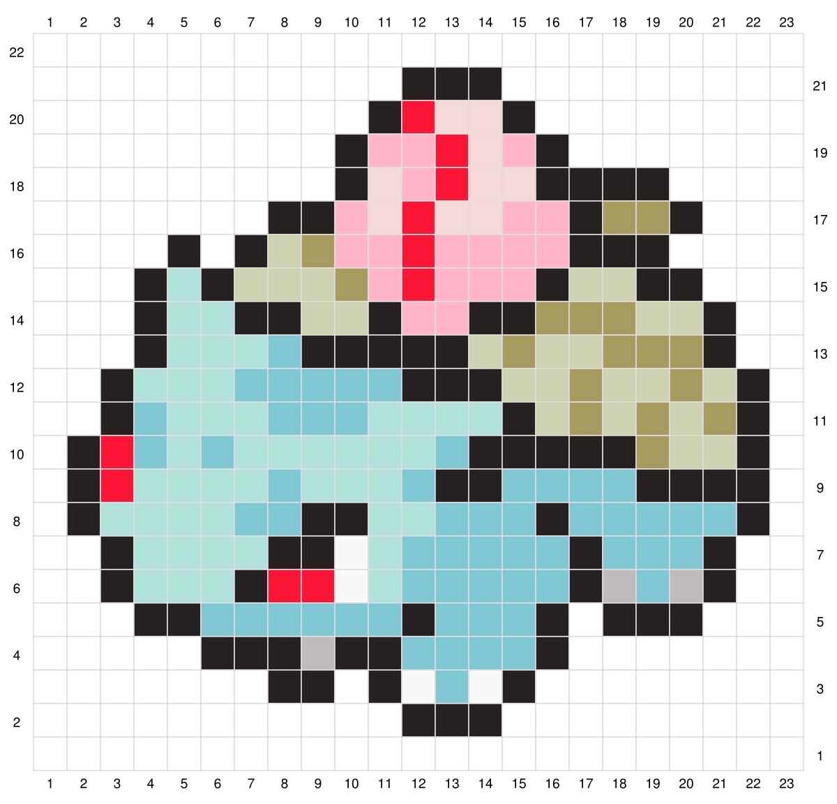 Free Ivysaur Crochet Pattern [Digital Pattern]