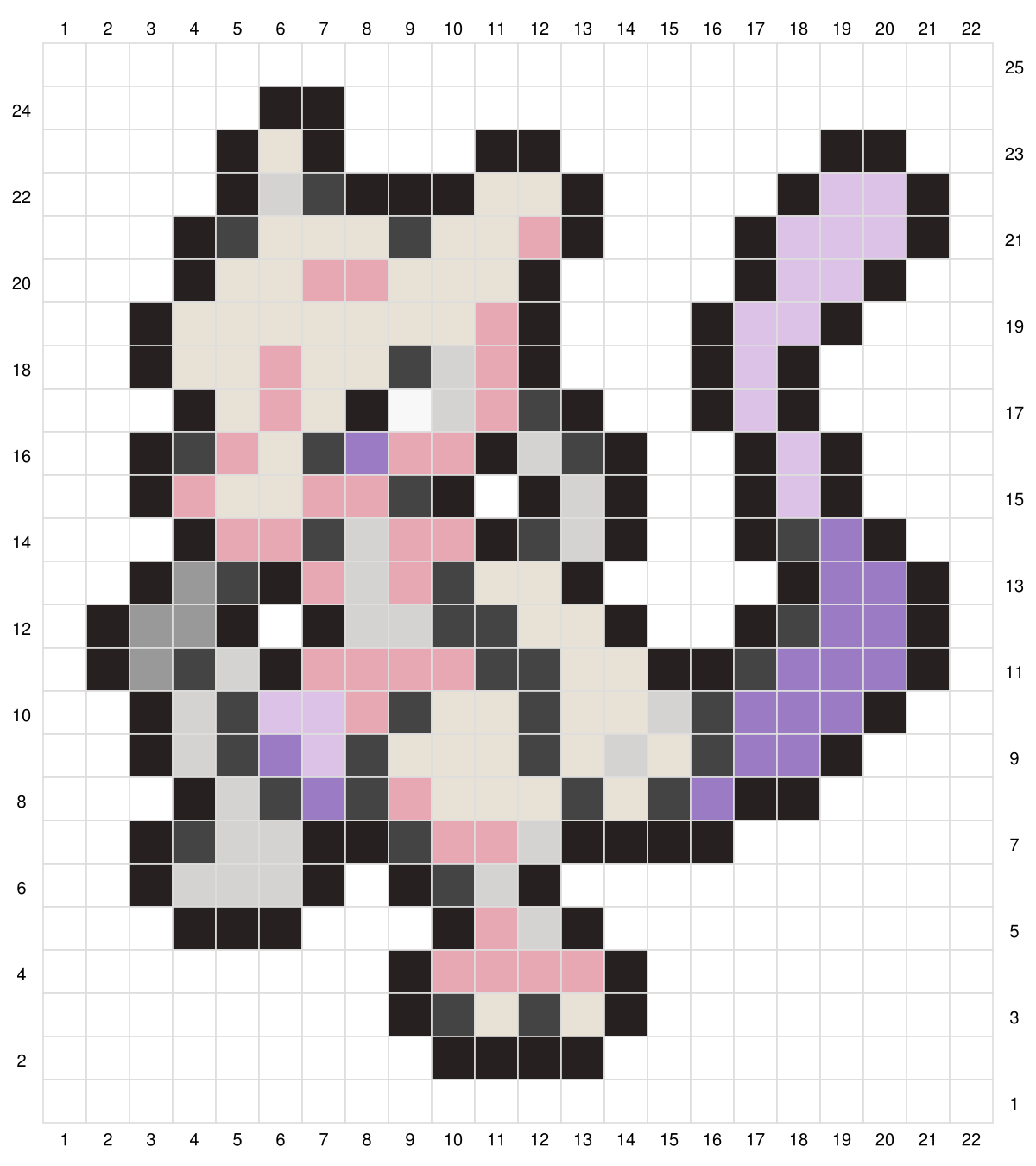 Free Mewtwo Crochet Pattern [Digital Pattern]