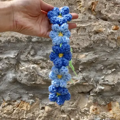 Crochet Floral Headband #13