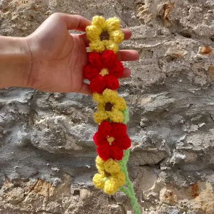 Crochet Floral Headband #15