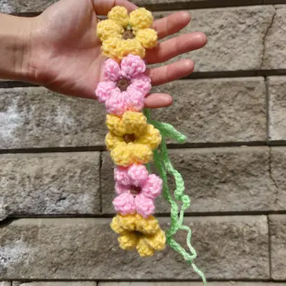 Crochet Floral Headband #19