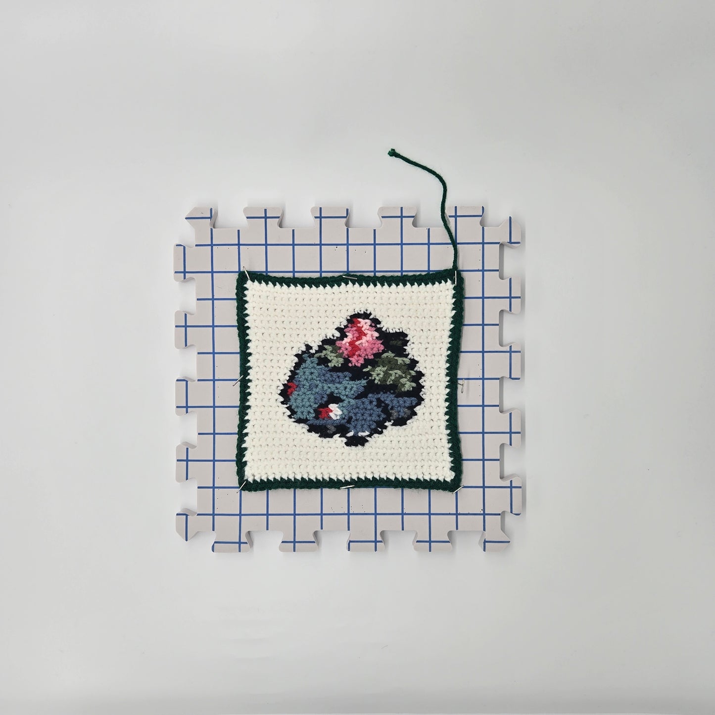 0002 Ivysaur Tapestry Crochet Pattern [Digital Pattern]