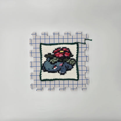 0003 Venusaur Tapestry Crochet Pattern [Digital Pattern]