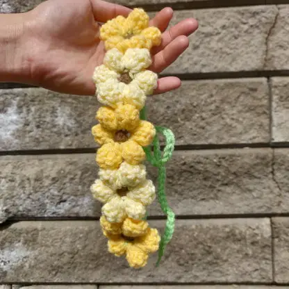 Crochet Floral Headband #20