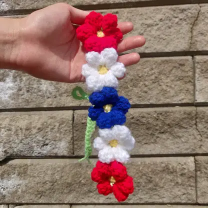 Crochet Floral Headband #25
