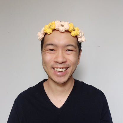 Crochet Floral Headband #30