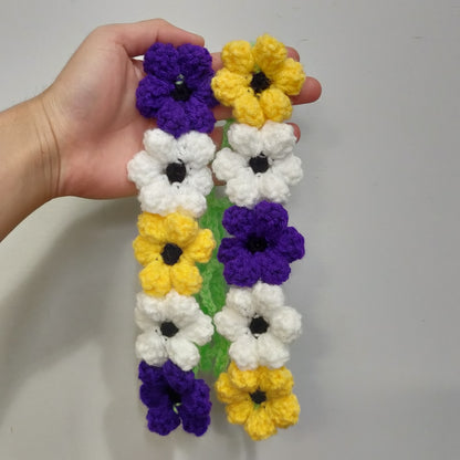 Crochet Floral Headband #36