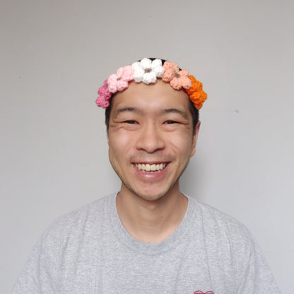 Crochet Floral Headband #37