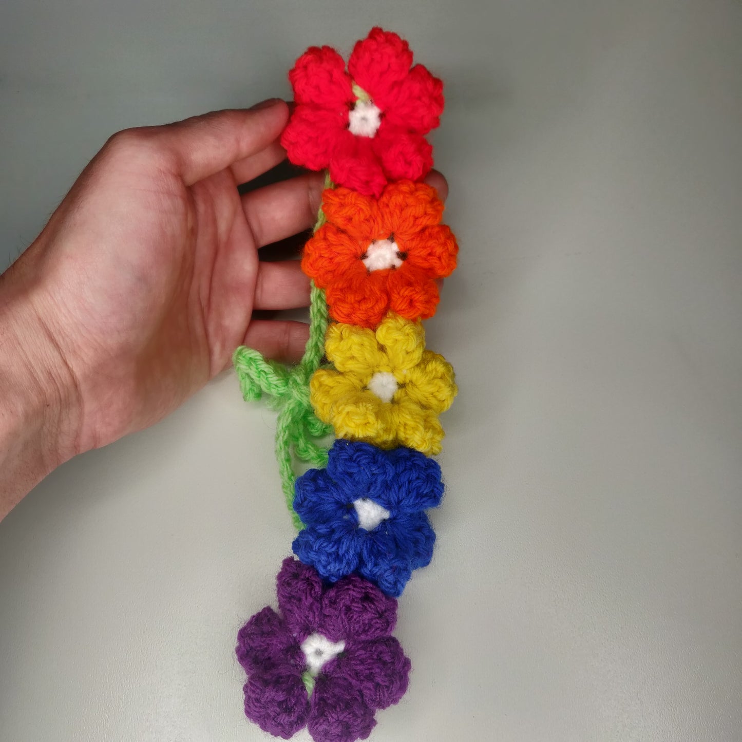 Crochet Floral Headband #9