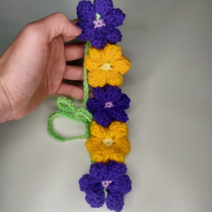 Crochet Floral Headband #4